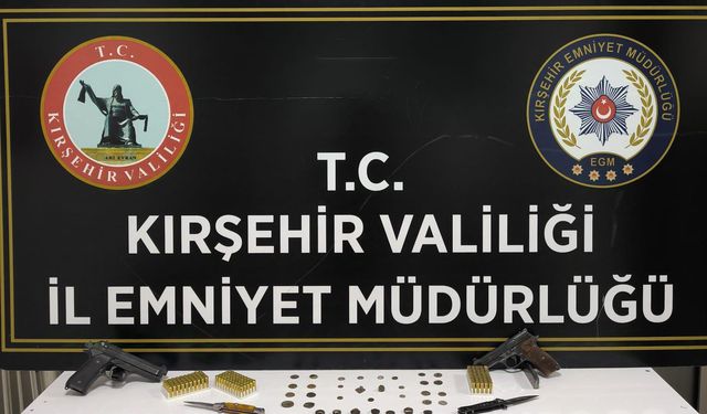 Kırşehir'de 34 tarihi obje bulundu