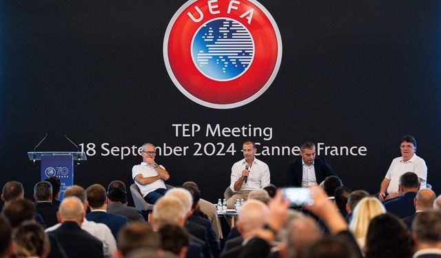 TFF Başkanı Hacıosmanoğlu, UEFA TEP toplantısına katıldı