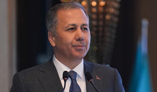 Bakan Yerlikaya, "Türk Devletleri İşbirliği Günü" resepsiyonunda konuştu