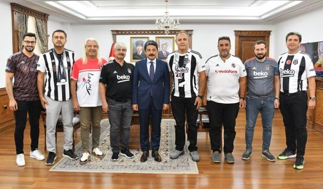 İskenderun Beşiktaşlılar Derneğinden Kırşehir Valisine ziyaret