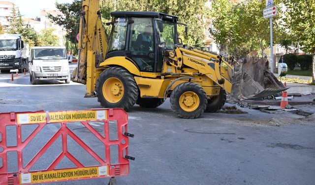 Kırşehir Belediyesi alt yapı çalışması devam ediyor