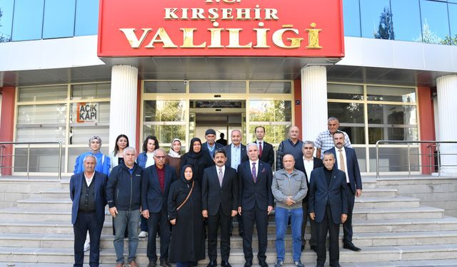 Kırşehir Valisi Şehit ailelerini ağırladı