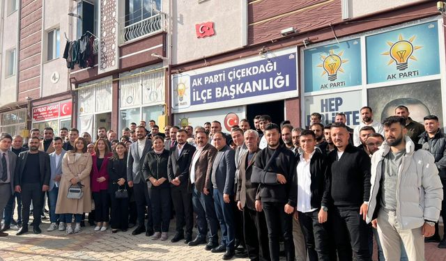 Akçakent ve Çiçekdağı ilçelerinde kongre yapıldı