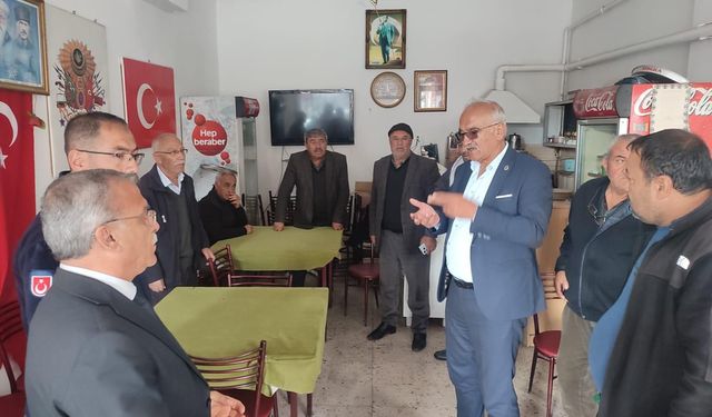 Boztepe’de samimi sohbet ortamı vardı