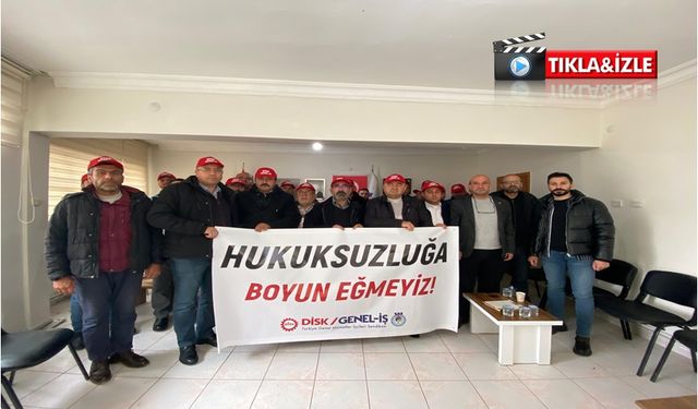 Cengiz: “Bu hukuksuzluğu kabul etmiyoruz!”