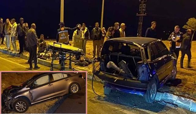 Kırşehir'de trafik kazası: 8 yaralı