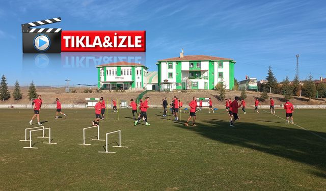 KIRŞEHİRSPOR, BURSASPOR MAÇINA SIKI HAZIRLANIYOR