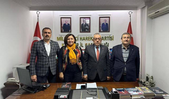 Başkan Ünsal’dan MHP’ye ziyaret