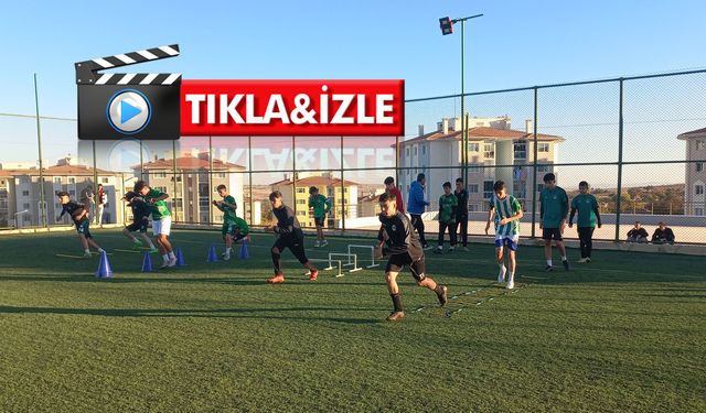 U17 KIRŞEHİRSPOR’DA ESKİŞEHİR MAÇI HAZIRLIKLARI SÜRÜYOR