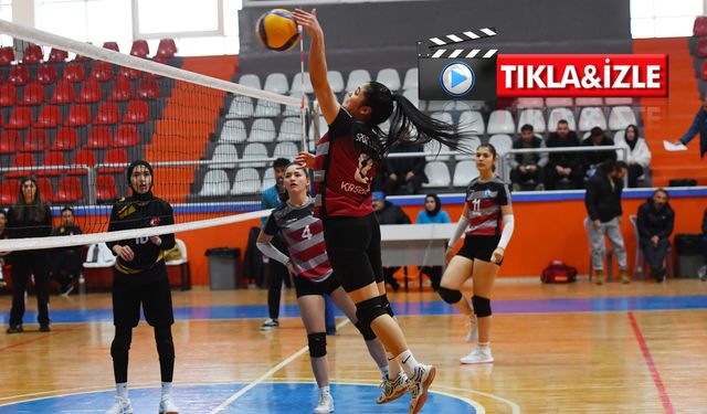 VOLEYBOL MAÇLARI TAM GAZ DEVAM EDİYOR