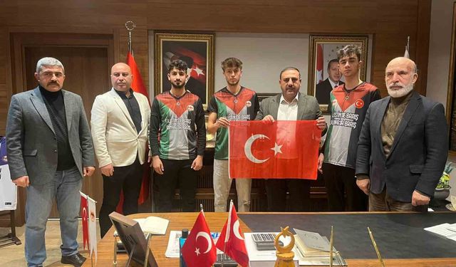 Çiçekdağı Belediyespor’dan Filistin’e Destek