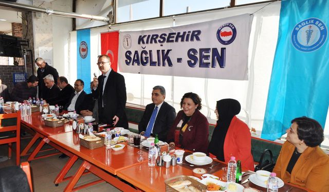 Kırşehir İl Sağlık Müdürü etkinliğe katıldı