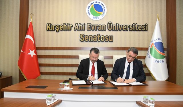 İki üniversite arasında iş birliği protokolü imzalandı!