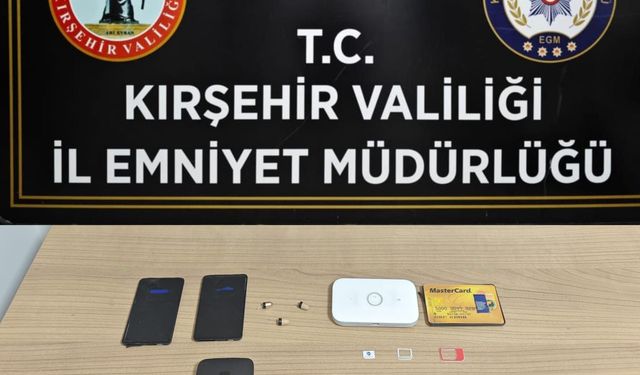 Kırşehir'de ehliyet sınavında bunu da yaptılar