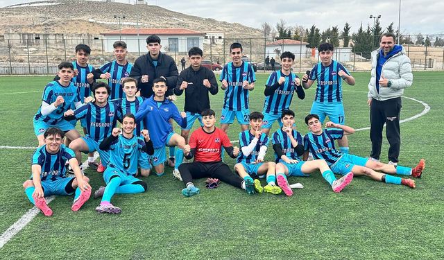 40 Şehirgüspor U17’de koptu geliyor: 1-0