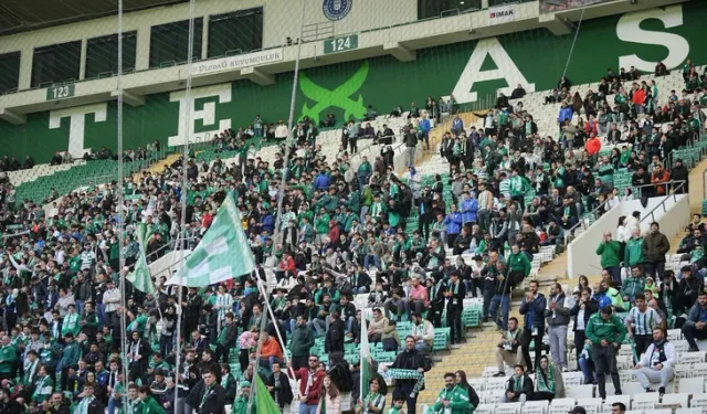 Bursaspor-Kırşehirspor maçını 29 bin 670 taraftar izledi