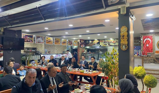 Şehit Ailelerine ve Gazilere iftar programı düzenlendi