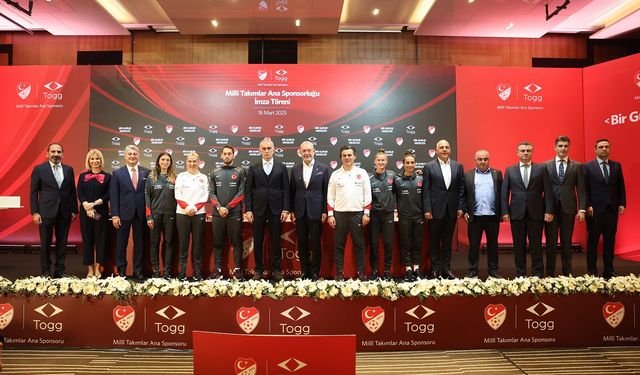 TOGG, Millî Takımlarımızın ana sponsoru oldu