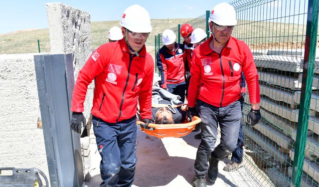 Kırşehir’de afetlere karşı hazırlık çalışmaları sürüyor