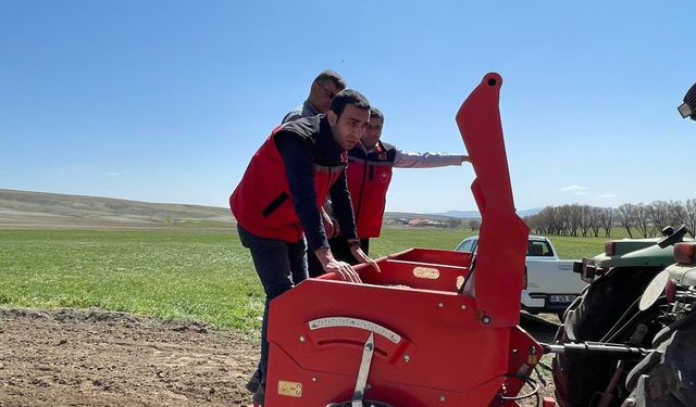 Kırşehir’de tarımda saha çalışmaları dur durak bilmiyor…