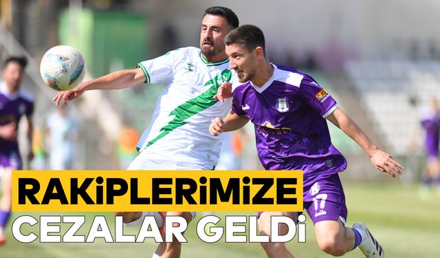 Kırşehirspor’un rakipleri cezalar aldı