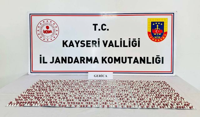 1008 sentetik uyuşturucu hap ele geçirildi
