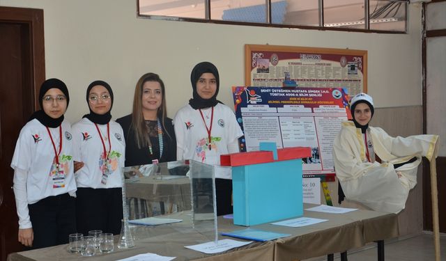 O şehir de TÜBİTAK 4006 Bilim Fuarı açıldı