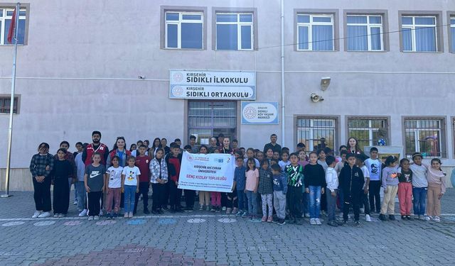 Kırşehir’de çocuklara Kızılay bilinci aşılanıyor