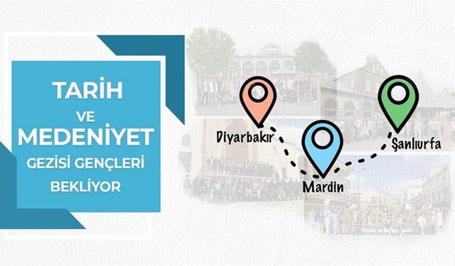 Kırşehirli gençler, tarihi yerleri gezecek