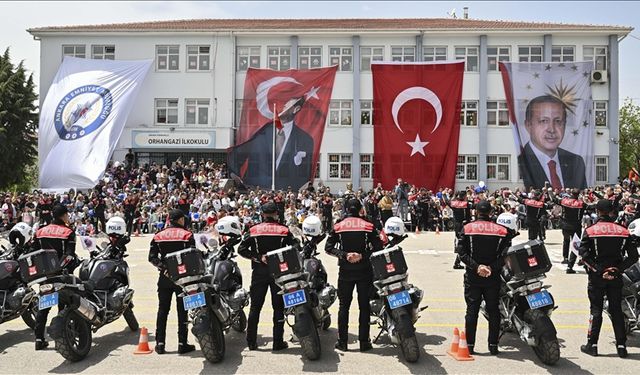 Yunus polisler öyle bir gösteri yaptı ki!