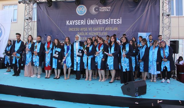 MYO’da Mezuniyet Coşkusu