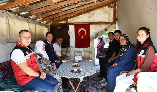 Kaymakam Canbolat’tan Şehit Kabirlerine Ziyaret