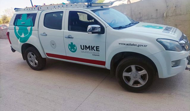 Kırşehir'de UMKE araç filosuna güçlü takviye