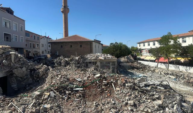 Yeşilhisar’daki Cevizli Çarşı yenileniyor