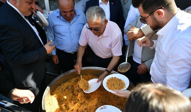 Kıranardı 2. pilav şenliği’ne Büyükkılıç’tan katılım