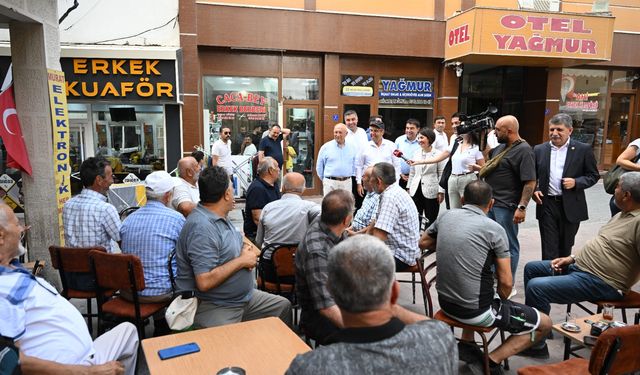 CHP’li Milletvekiller Kırşehir’de halkın nabzını tuttu