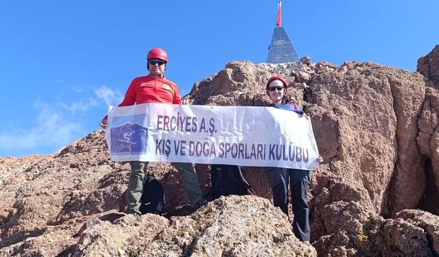 Erciyes'te zirve sezonu başladı