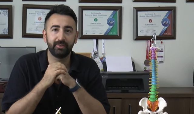 Uzmanından bel fıtığına dair tavsiyeler