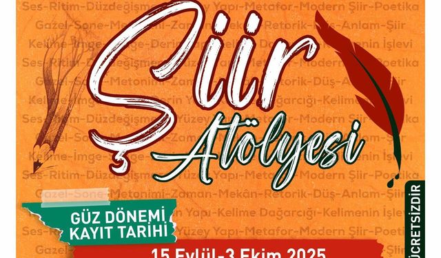 Kırşehir Belediyesi Şiir Atölyesi’nde Güz Dönemi Başlıyor