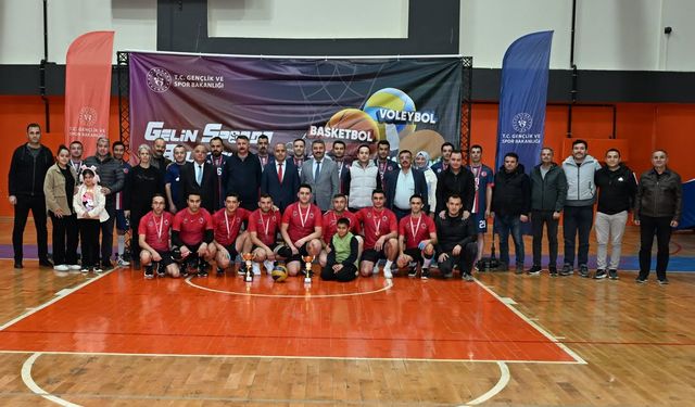 Kamu Spor oyunlarında kupa Ceza İnfaz Kurumu’nun oldu