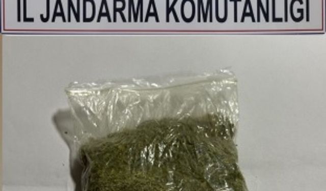 Kırşehir girişinde uyuşturucuyla yakalandı: 23 gram esrar ele geçirildi