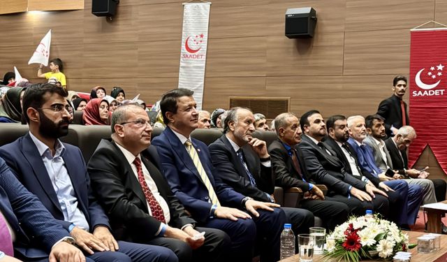 Saadet Partisi Genel Başkanı Arıkan, Kırşehir'de partisinin il kongresine katıldı