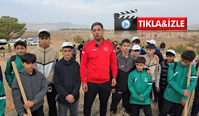 Kırşehirspor U14 antrenörü Halit Kılıç’tan milli ağaçlandırma günü mesajı