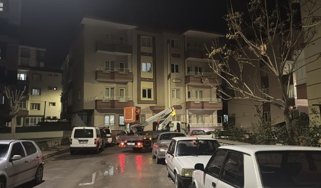 Evde doğal gaz patlaması sonucu 1 kişi yaralandı