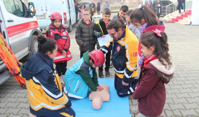 Çayağzı’nda çocuklara sağlıklı yaşam alışkanlıkları kazandırıldı