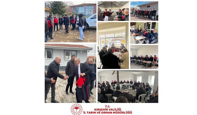 Cuma Buluşmaları Kapsamında Kırşehir Genelinde Üreticilerle Buluştuk