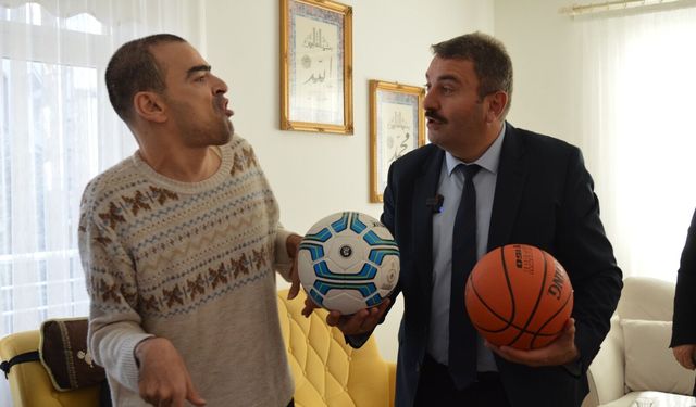 Engelliler gününde anlamlı ziyaret