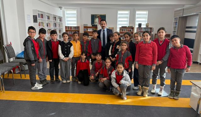 Kaymakam Öğüt, öğrencilerle bilgi ve beceri yolculuğunda