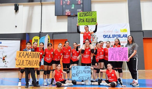 Kızıközüspor, Midi Kızlarda şampiyonluğunu ilan etti
