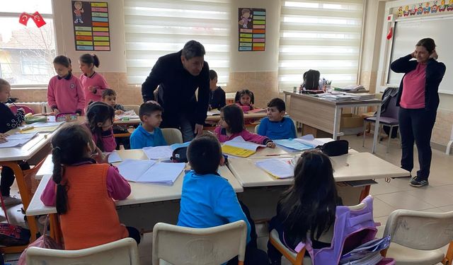 Okul kantininde denetim, öğretmenlere başarı dileği